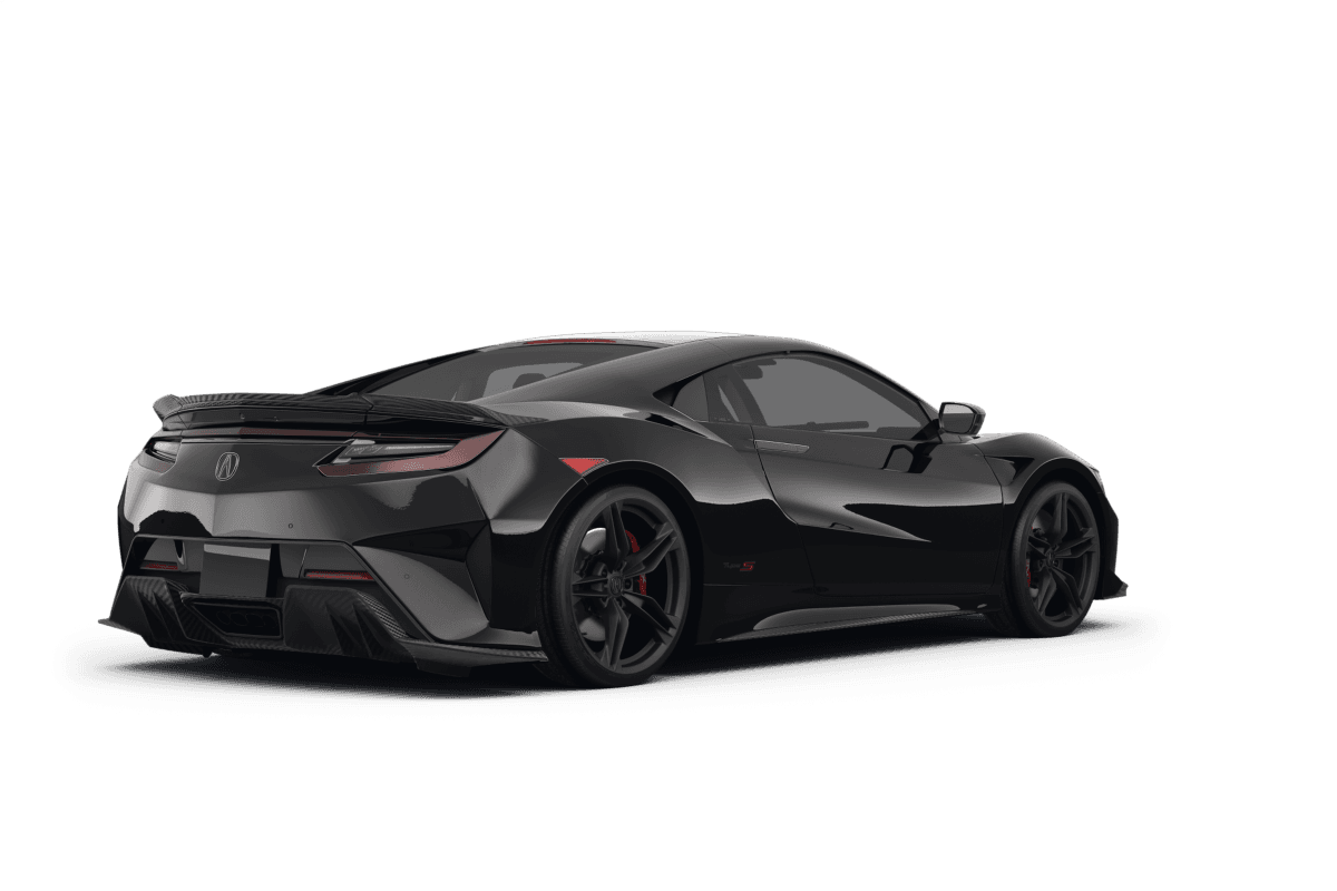 Acura NSX  - Back view Acura NSX  - Back view